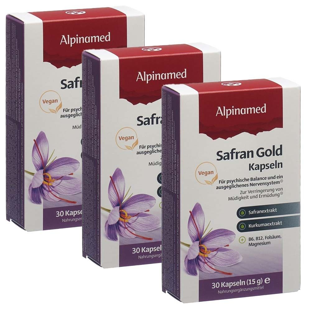 ALPINAMED Safran Gold Kapseln