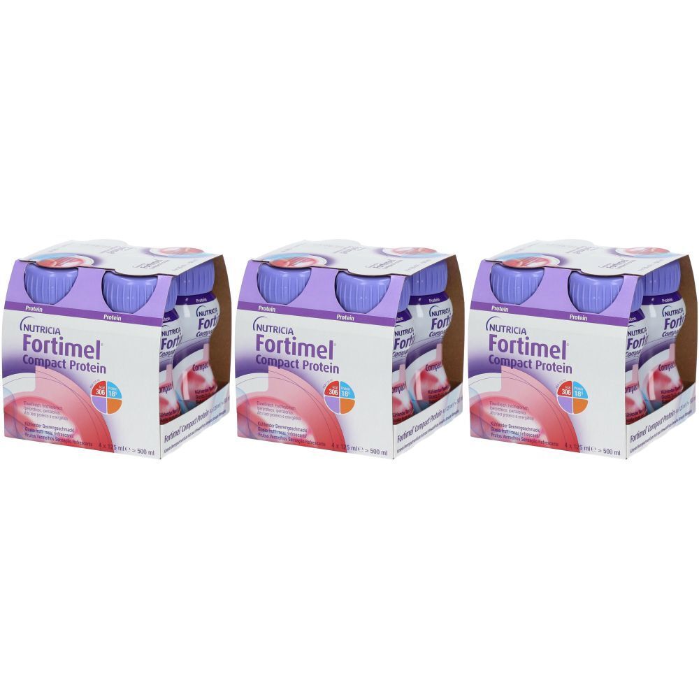 NUTRICIA FORTIMEL Compact Protéine Fruits rouges