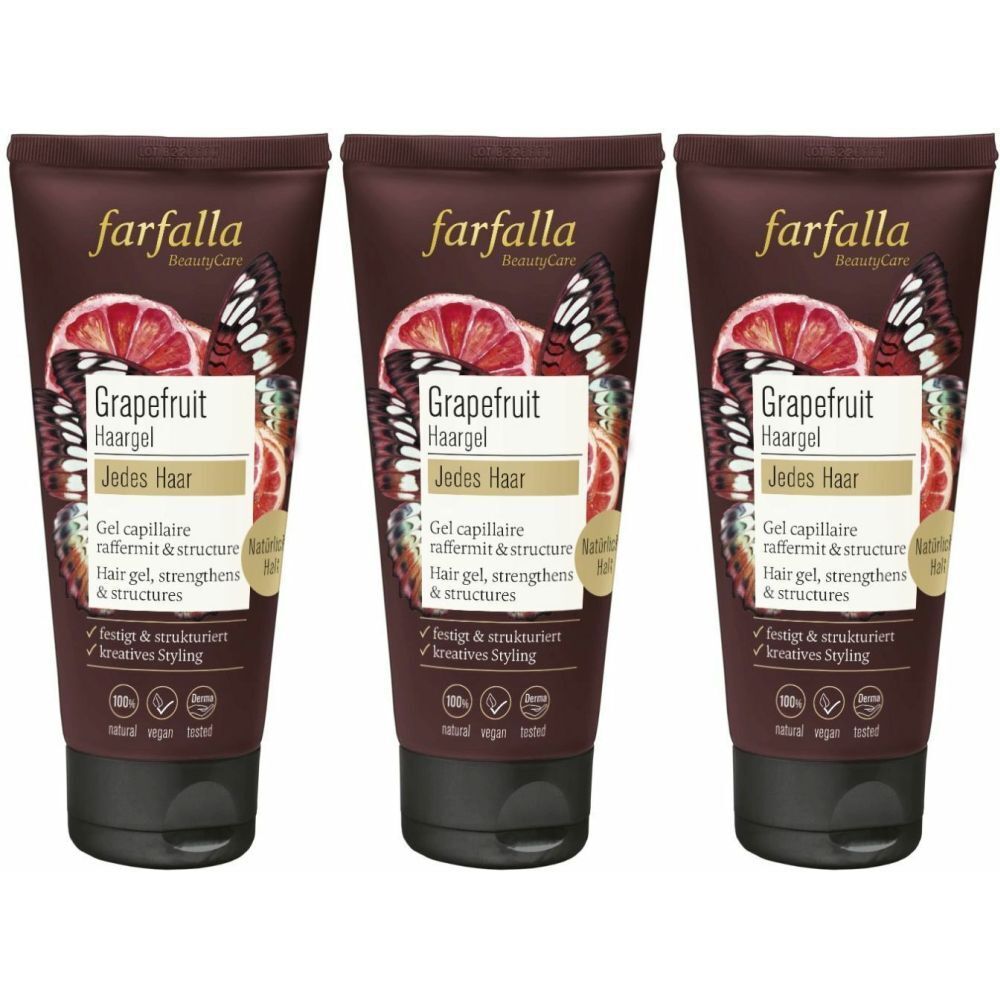 farfalla BeautyCare Gel pour les cheveux au pamplemousse Tous les cheveux