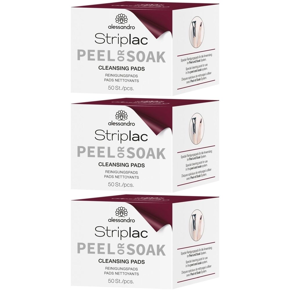 ALESSAN Striplac 2 0 Pads nettoyant
