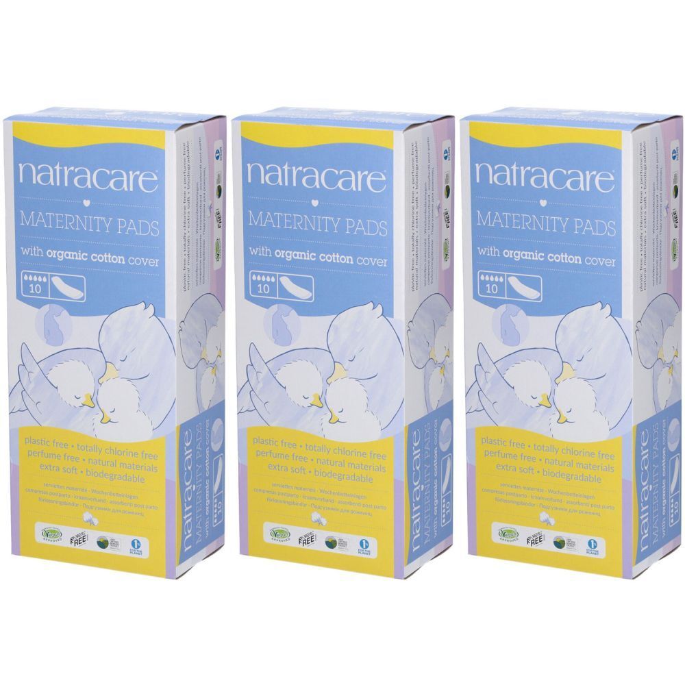 NATRACARE Maternity pads, Serviette hygiènique de maternité