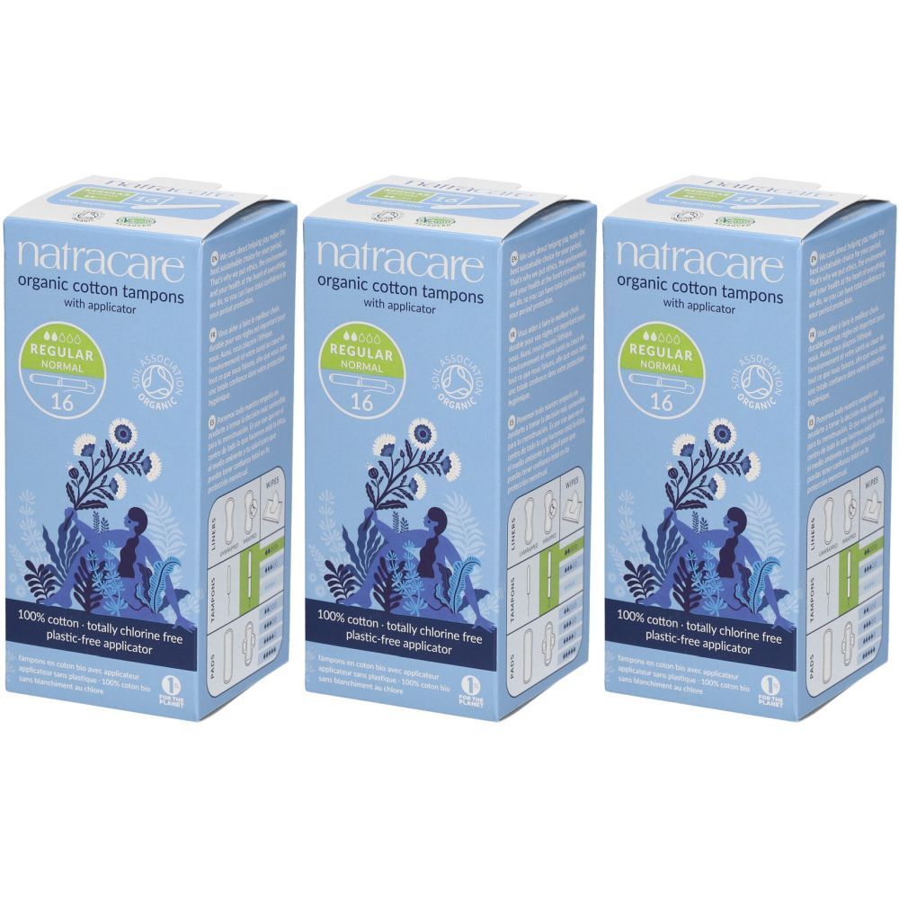 NATRACARE Tampons avec applicateur regular