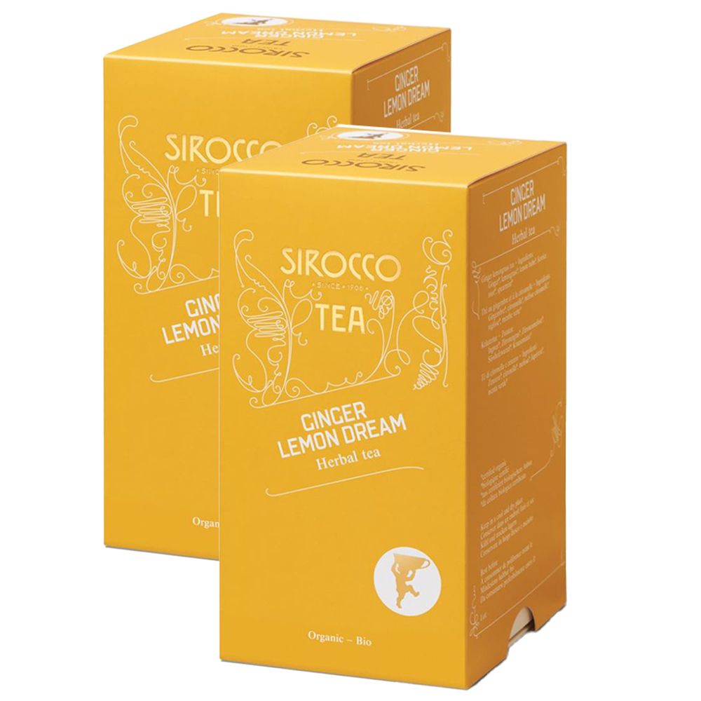 SIROCCO Sachets de thé Ginger Lemon Dream