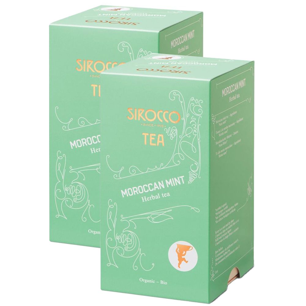 SIROCCO Sachets de thé à la menthe du Maroc