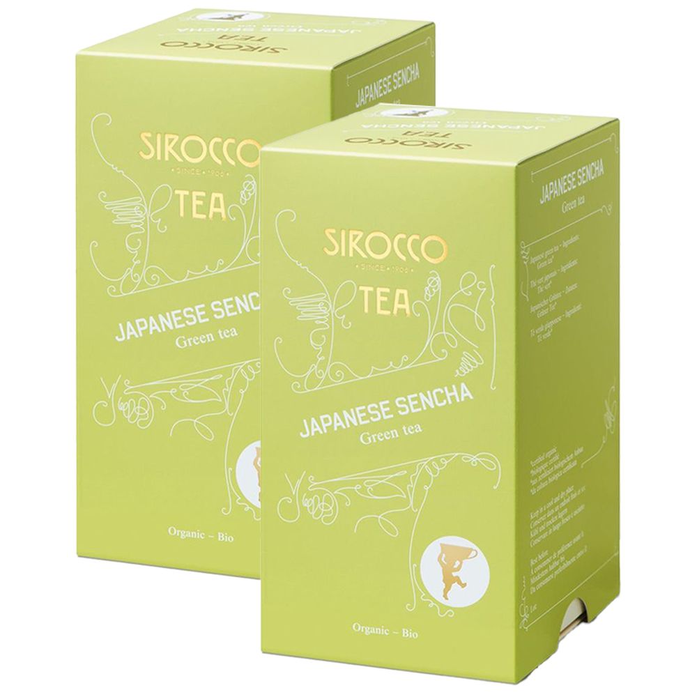 SIROCCO Sachets de thé Sencha japonais