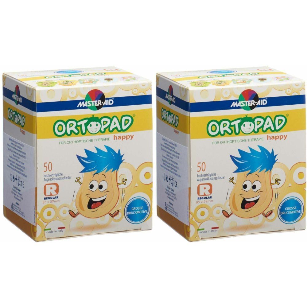 ORTOPAD® Happy Caches oculaire Regular 5 ans et +