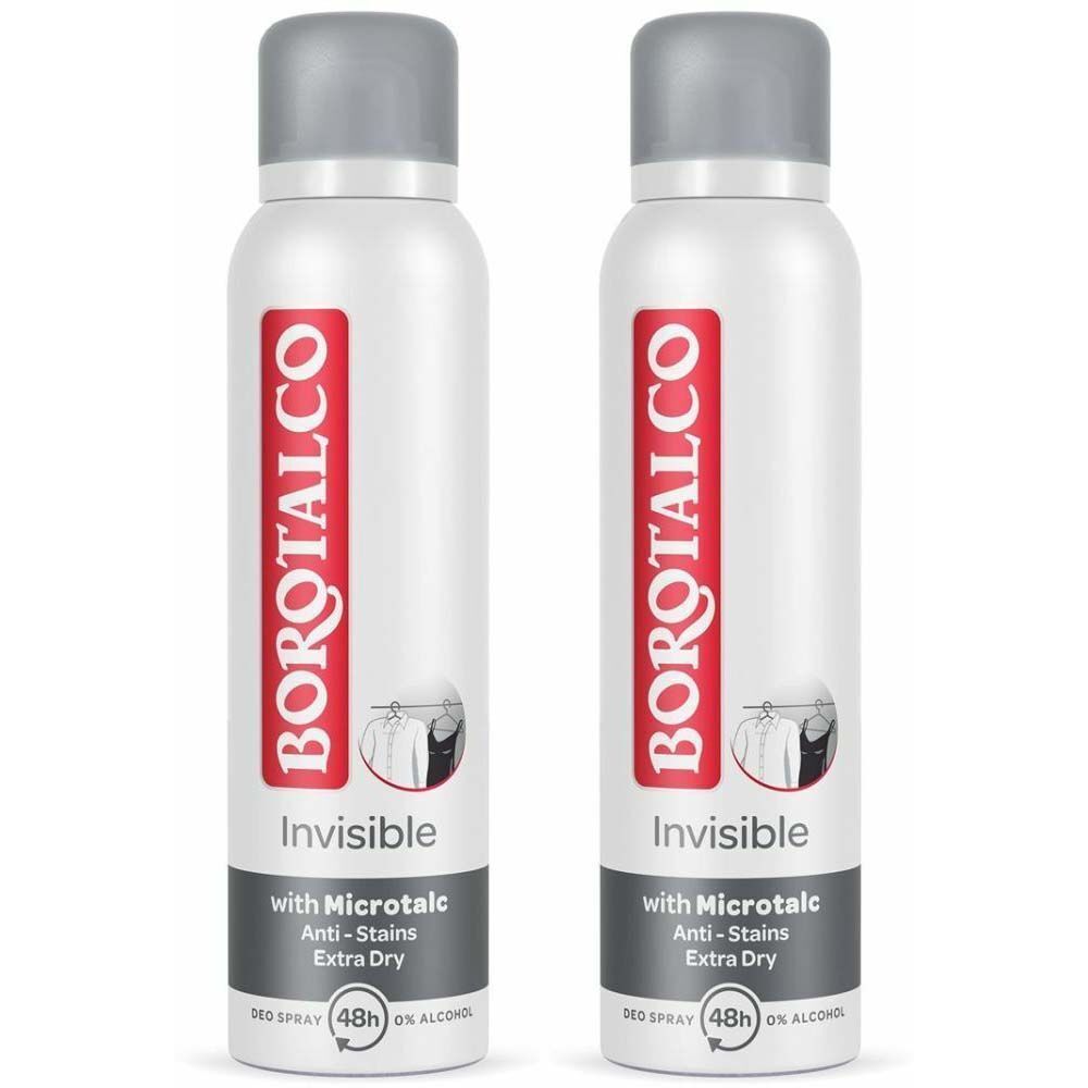 BOROTALCO Déodorant Invisible spray