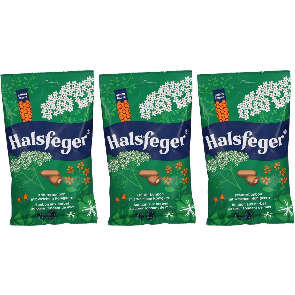 HALSFEGER® Bonbon aux herbes avec cœur de miel doux