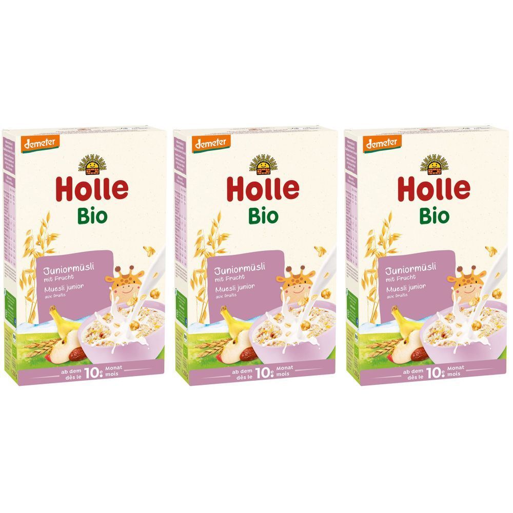 HOLLE Muesli junior bio Multicéréales aux fruits