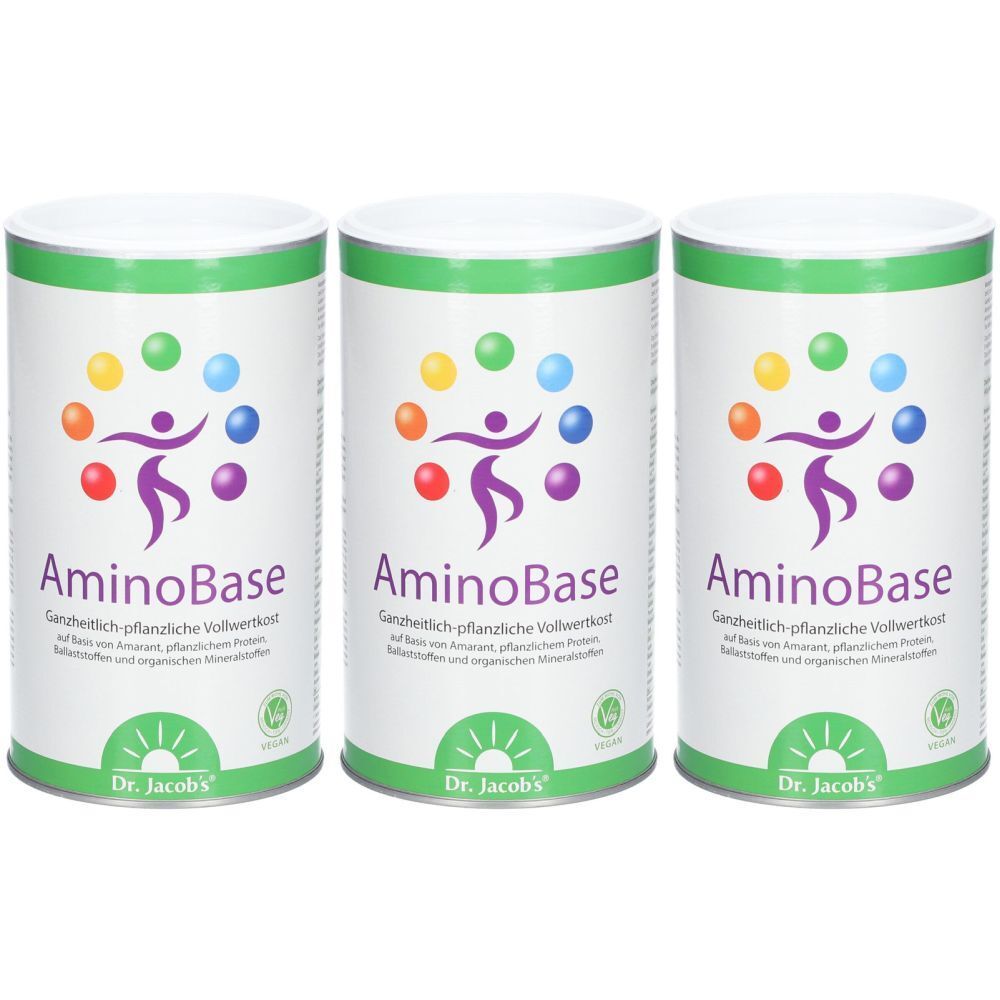 Dr. Jacob's AminoBase Aminosäuren Protein Diät-Shake Fasten Kur vegan