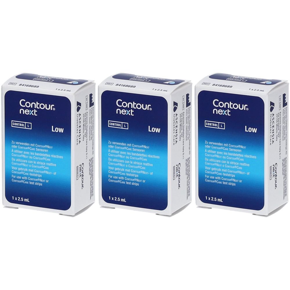 CONTOUR® NEXT Kontrolllösung niedrig