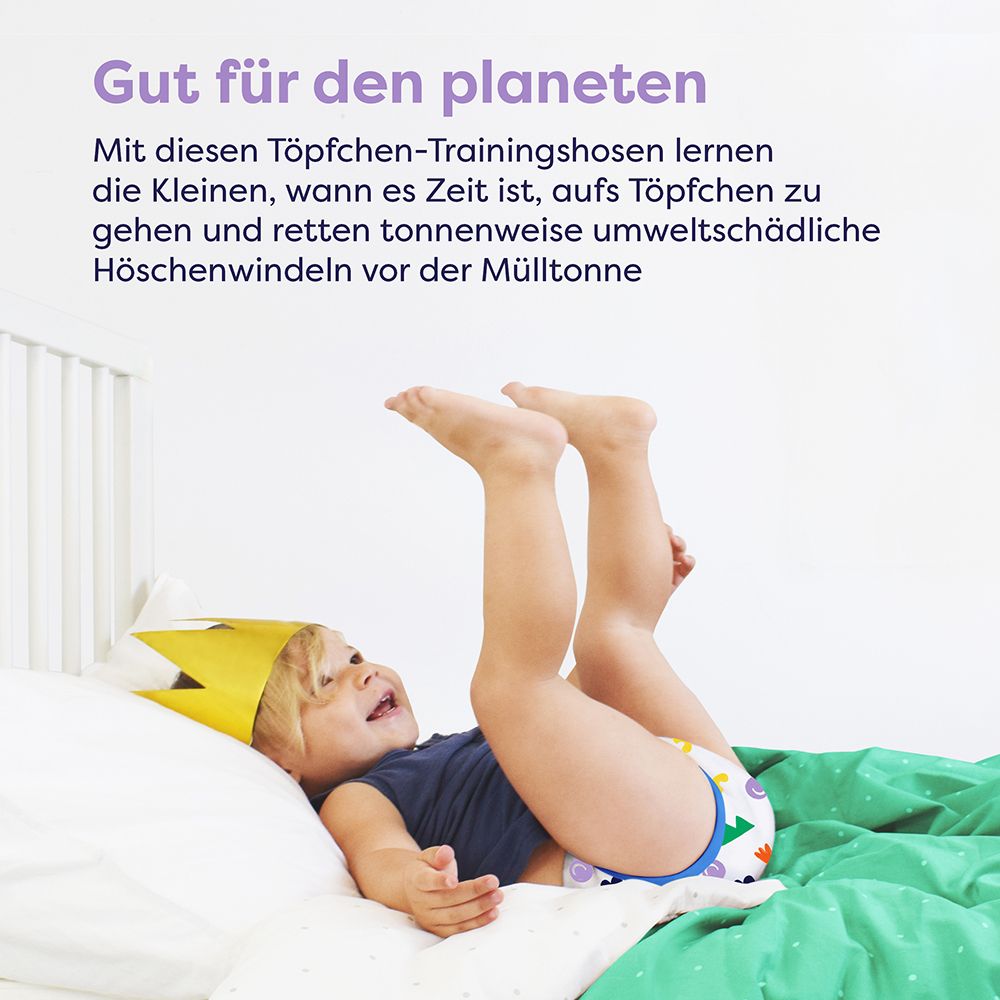 Bambino Revolutionäre waschbare Lernhöschen 2-3 Jahre Motiv - Tiervertrauen