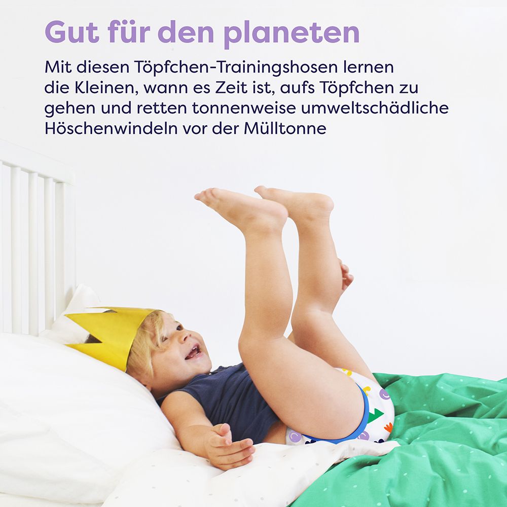 Bambino Revolutionäre waschbare Lernhöschen 3-4 Jahre Motiv - Tiervertrauen