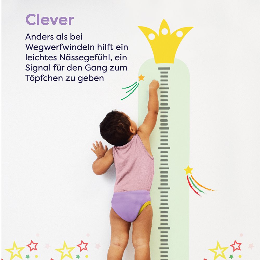 Bambino Revolutionäre waschbare Lernhöschen 3-4 Jahre Motiv - Tiervertrauen