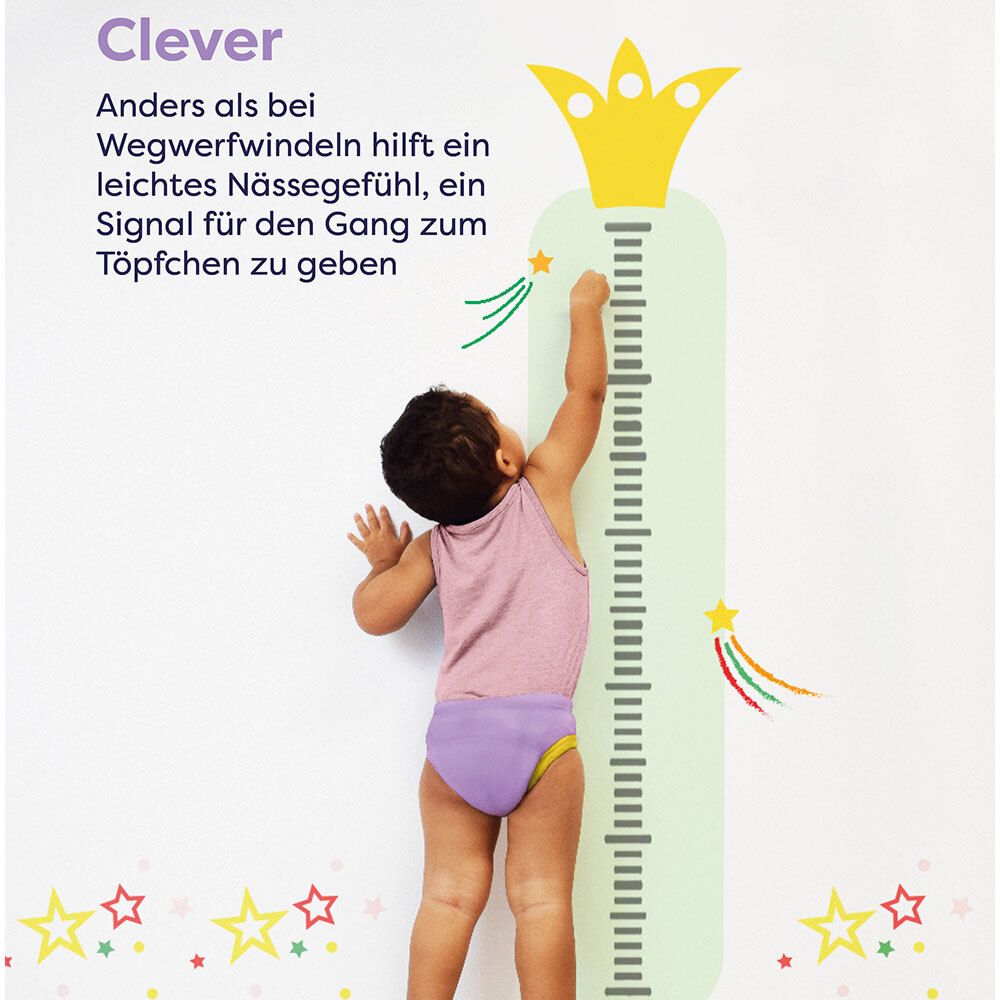 Bambino Revolutionäre, waschbare Lernhöschen 3-4 Jahre Motiv - bang