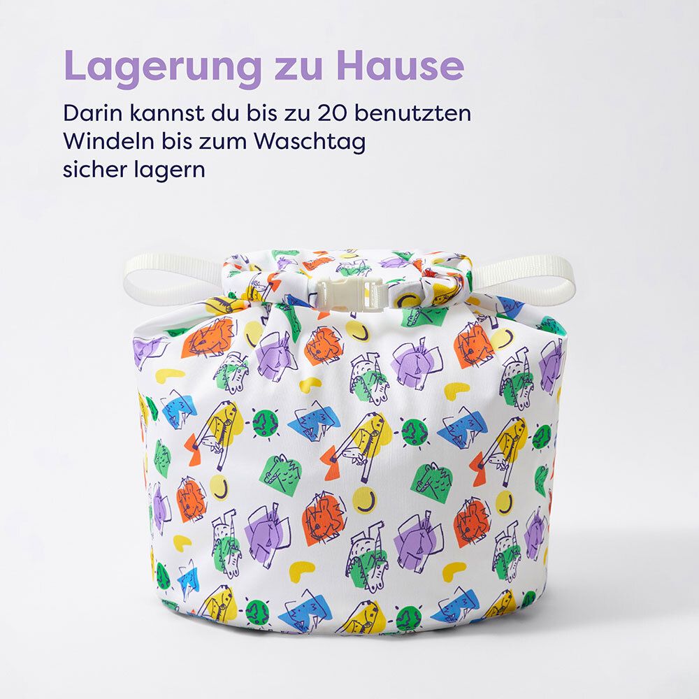 Bambino Wickeltasche für zu Hause Motiv - Courage