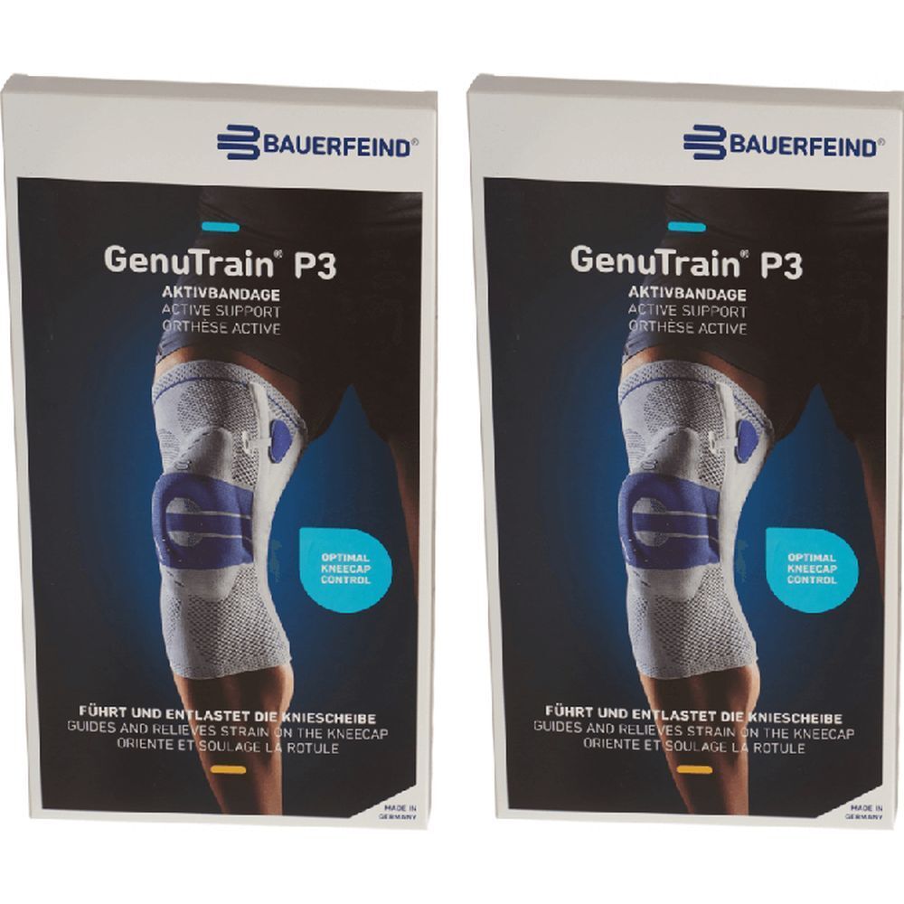 BAUERFEIND Genutrain P3 Orthèse de genou Taille 4 gauche