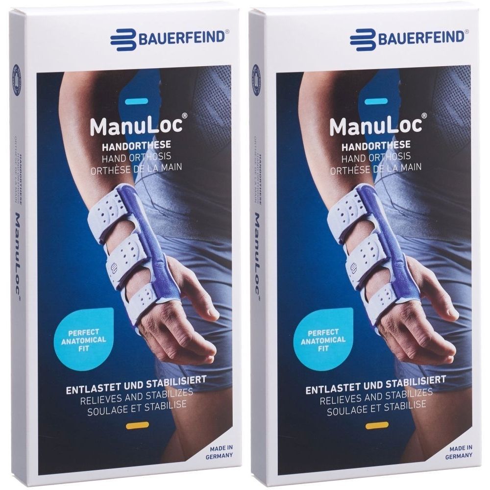 BAUERFEIND® Manuloc® Orthèse de stabilisation du poignet Taille 0 titane