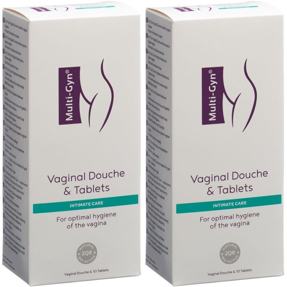 MULTI-GYN® Set douche vaginal et comprimés