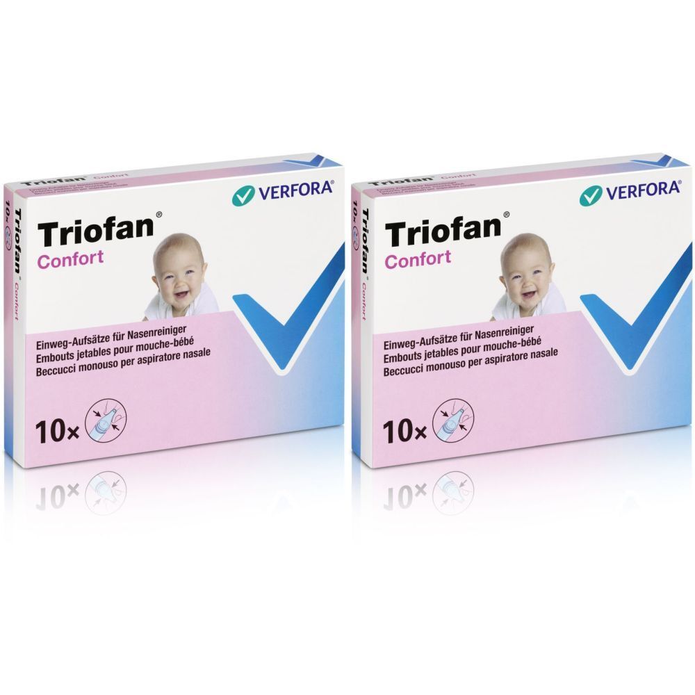 TRIOFAN® Confort Embouts jetables pour mouche-bébé