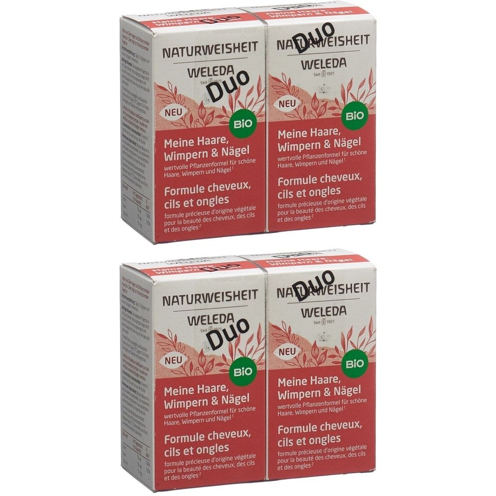 WELEDA NATURWEISHEIT Haare Wimp & Näg 2 x 46 Stk x2