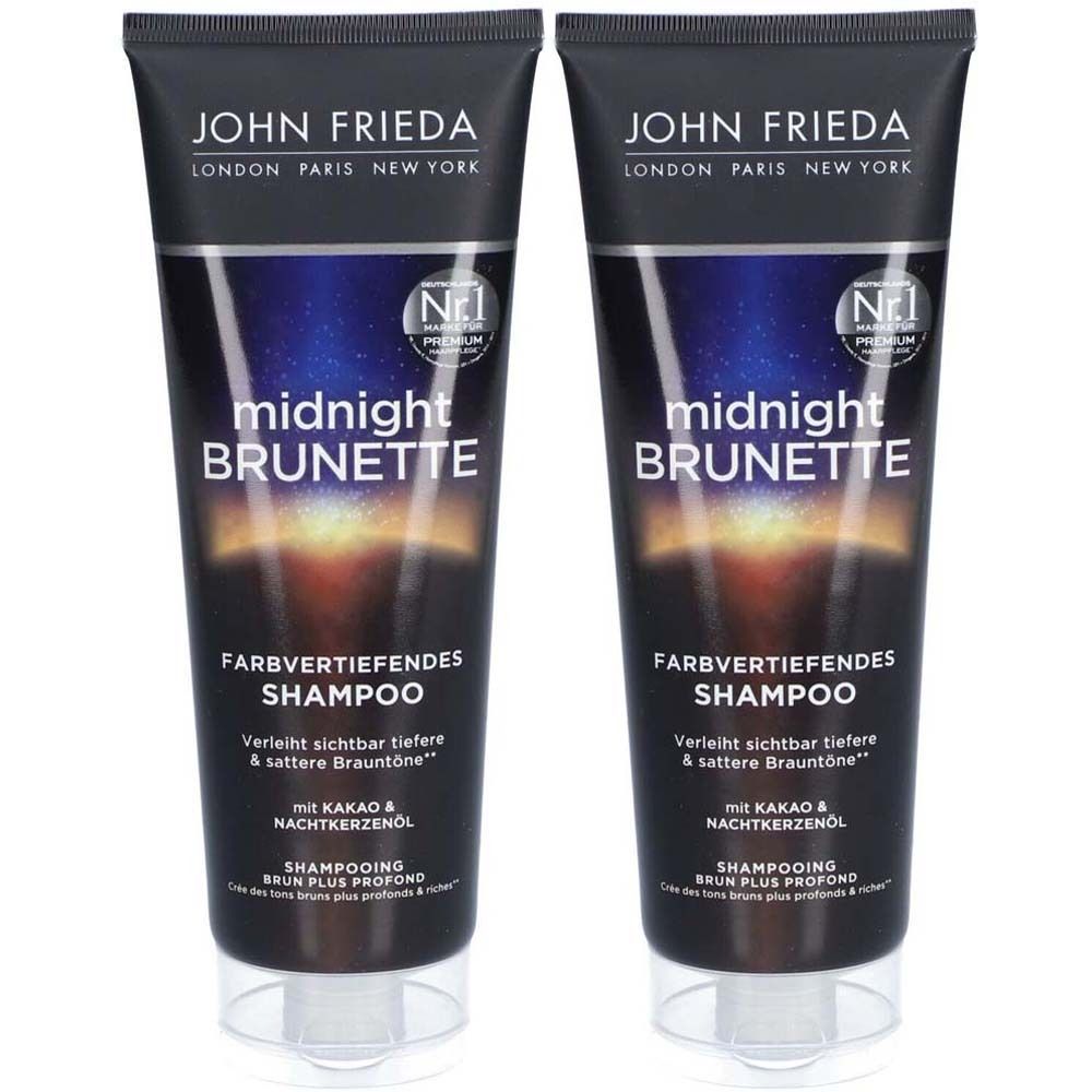 JOHN FRIEDA midnight Brunette Shampooing intensifiant la couleur