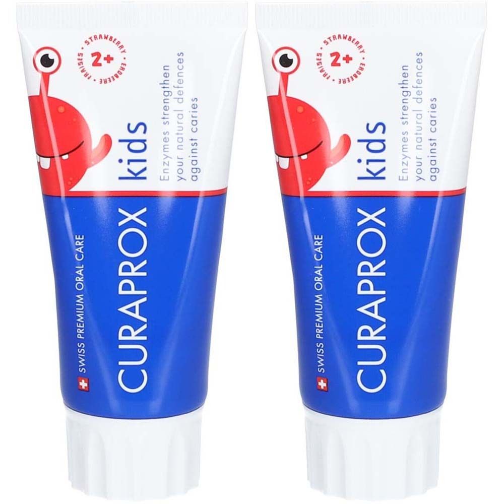 CURAPROX Kids dentifrice au goût de fraise à partir de 2 ans