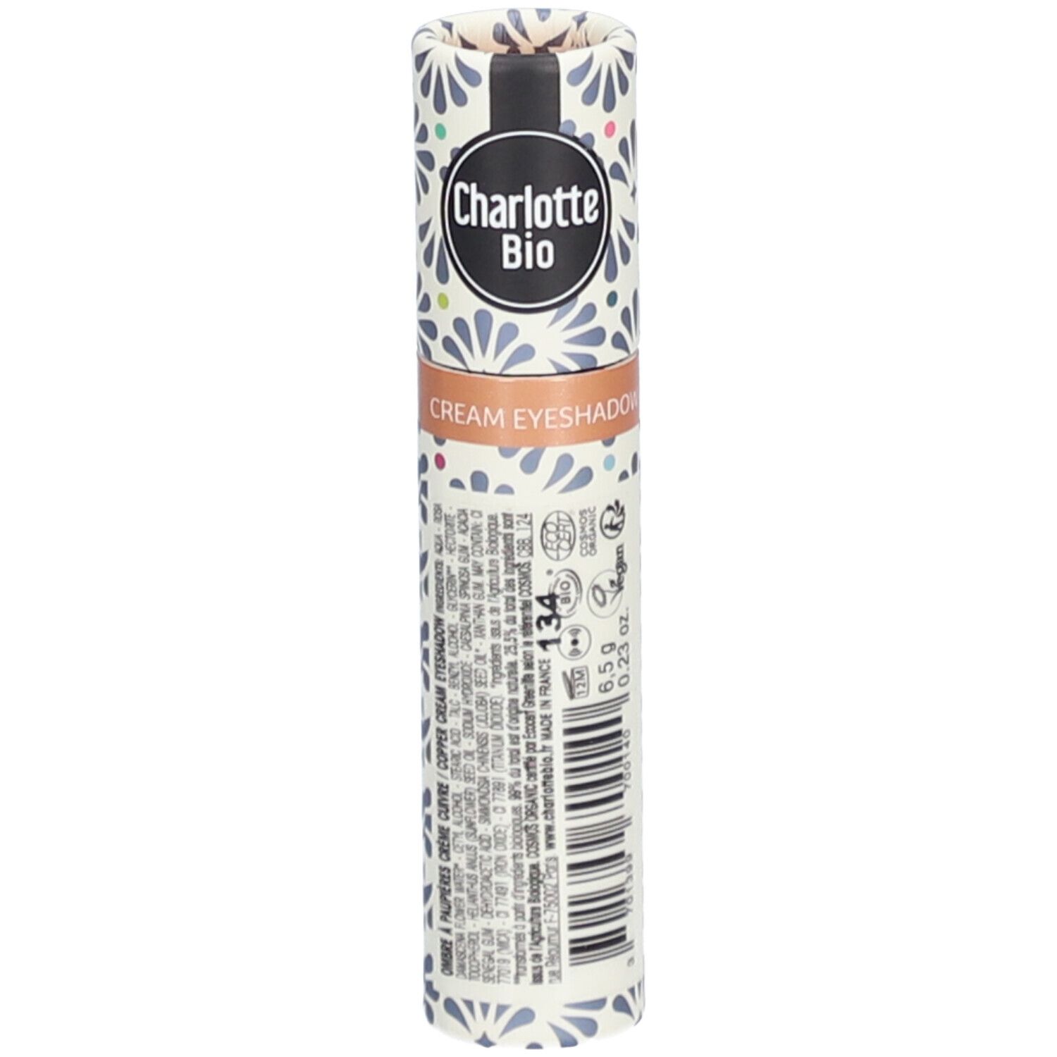 Charlotte Bio L'Ombre à Paupières Liquide BIO Cuivre Byzantin