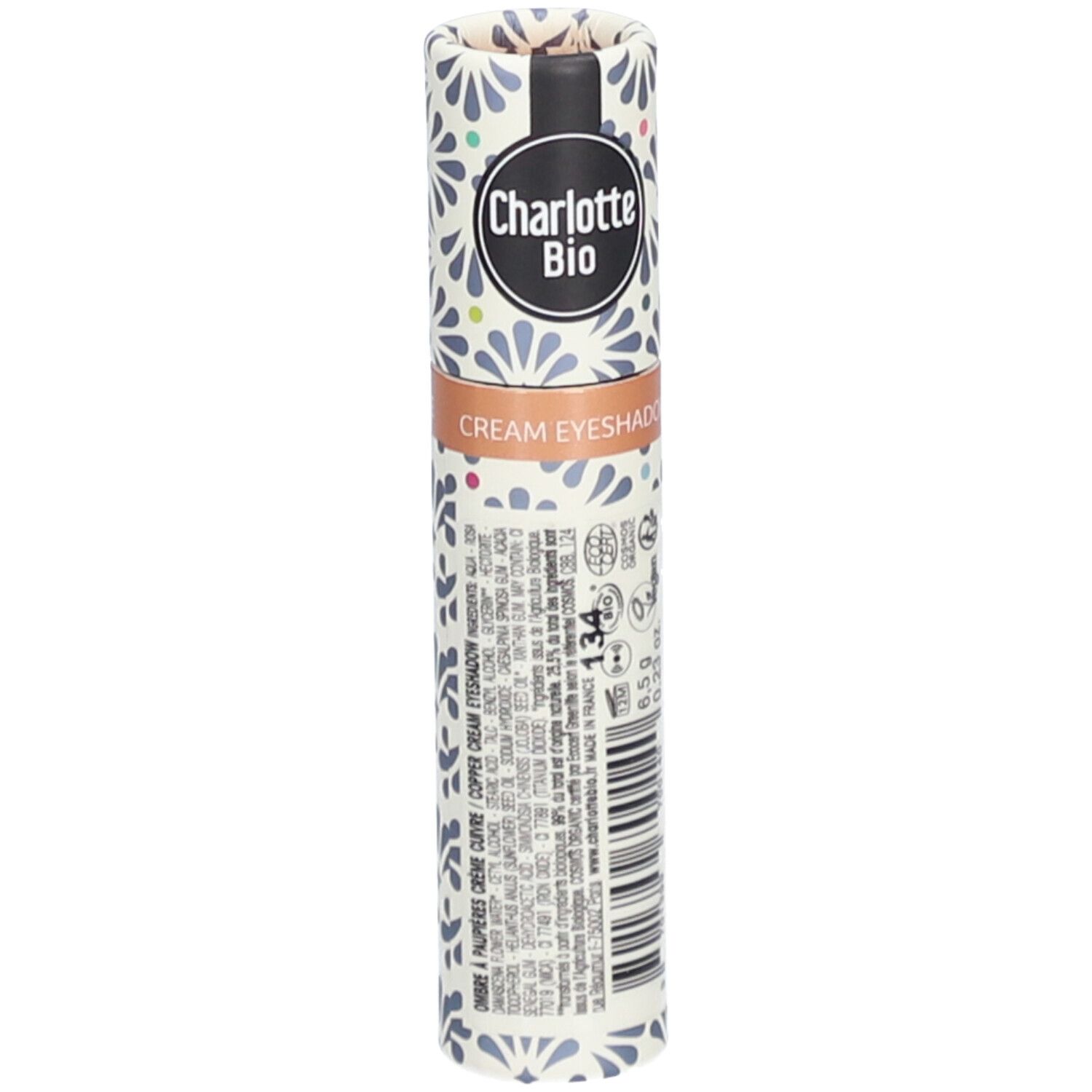 Charlotte Bio L'Ombre à Paupières Liquide BIO Cuivre Byzantin