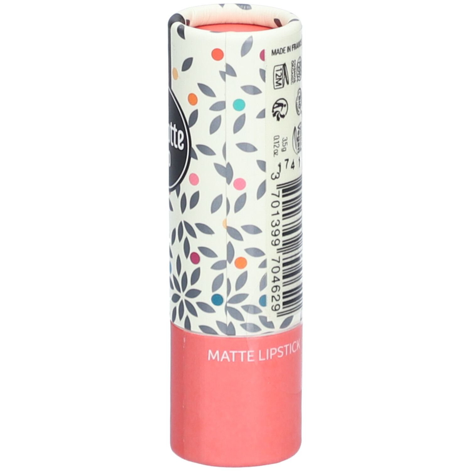 Organic Matte Lipstick- Pink red