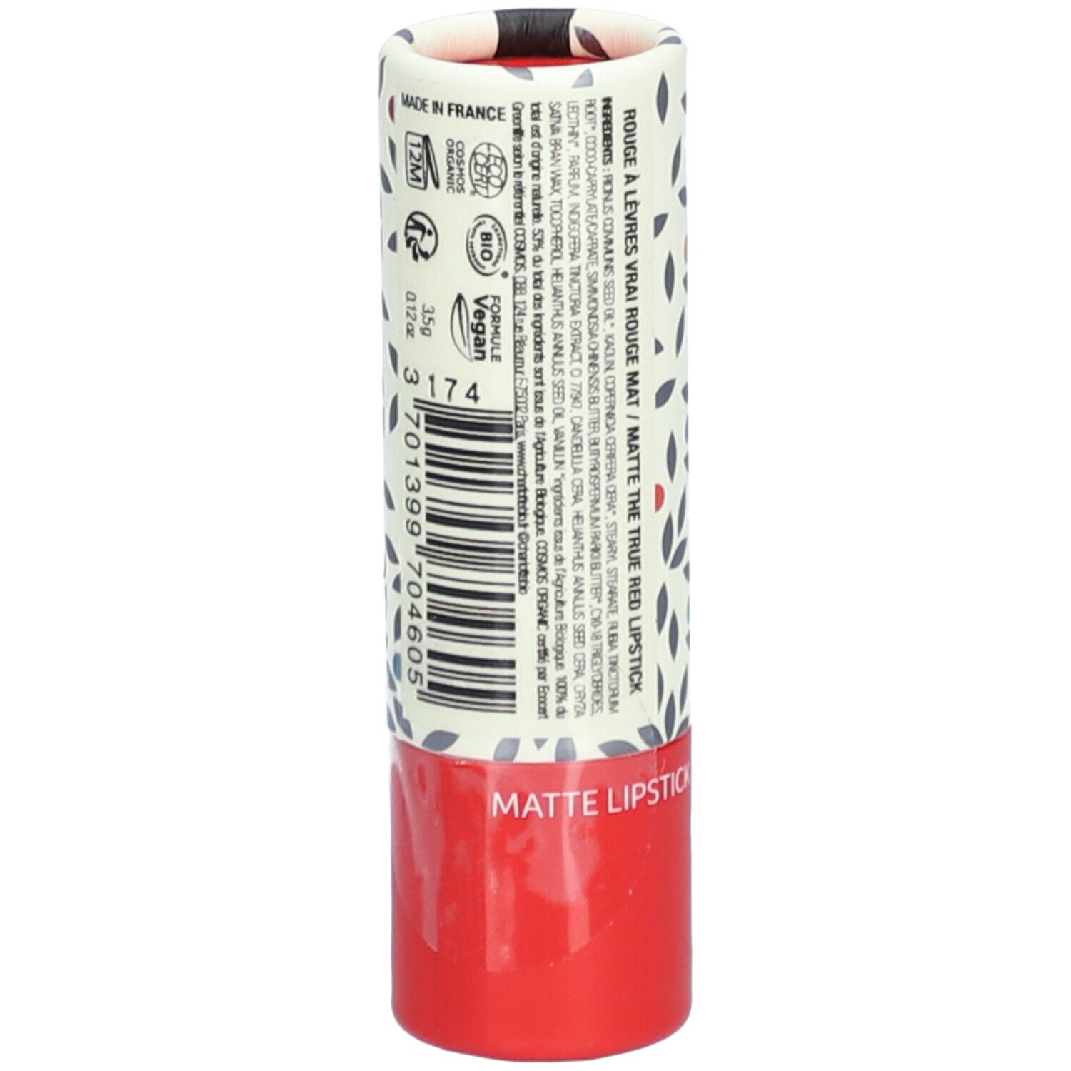 CHARLOTTE BIO Rouge à lèvres Mat - Le Vrai Rouge