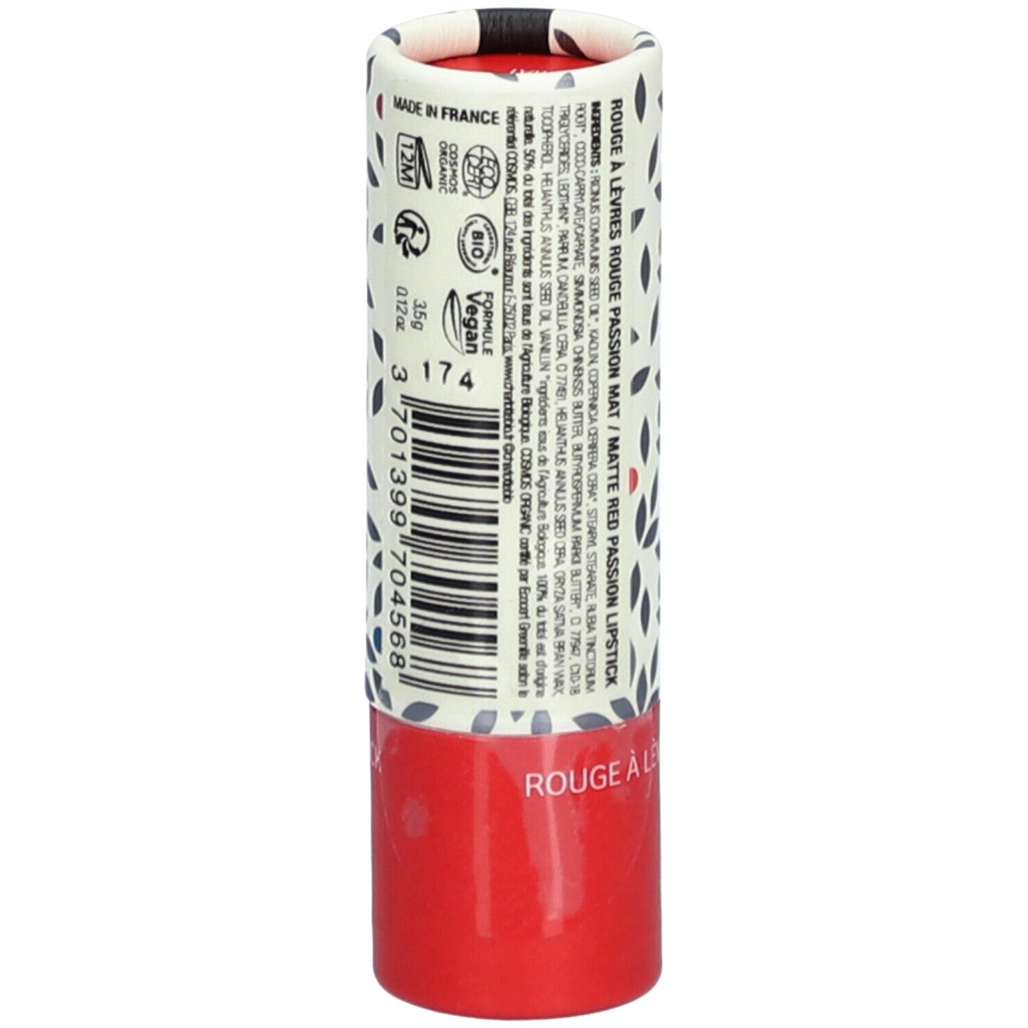 CHARLOTTE BIO Rouge à lèvres Mat - Rouge Passion