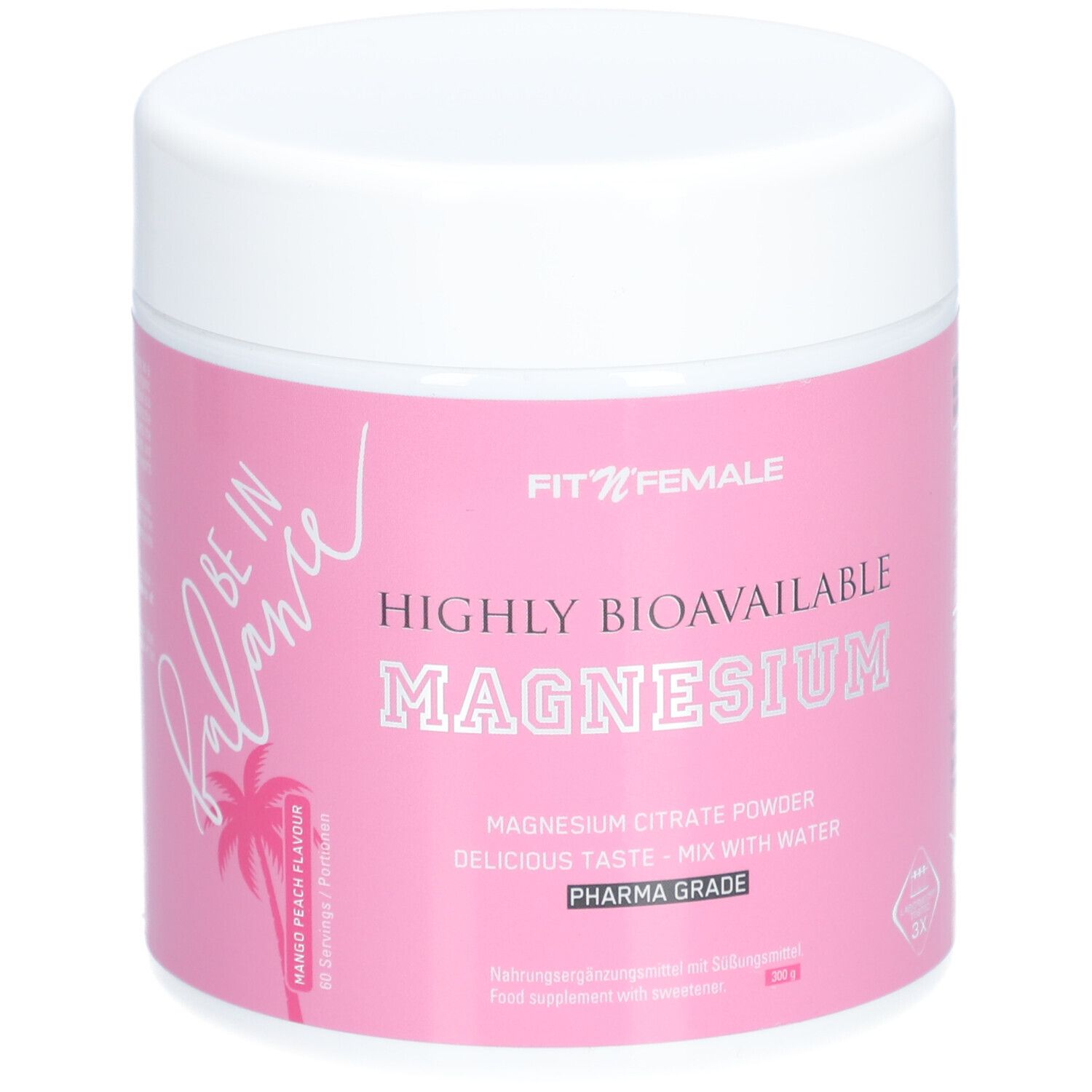 Magnesium Citrate - hochdosiert Mango Peach