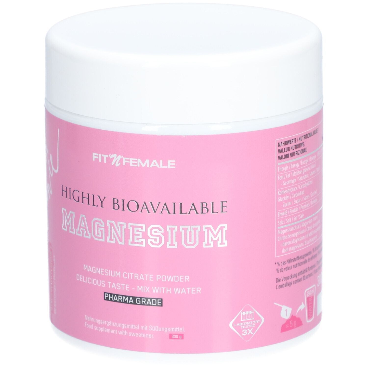 Magnesium Citrate - hochdosiert Mango Peach
