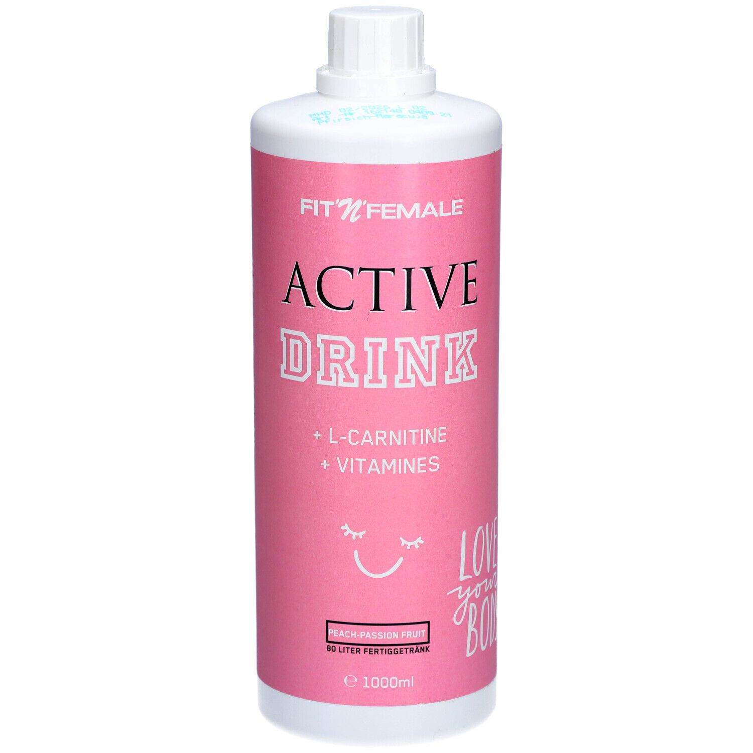 FitnFemale Active Drink Concentré Boisson L-Carnitine & Vitamines