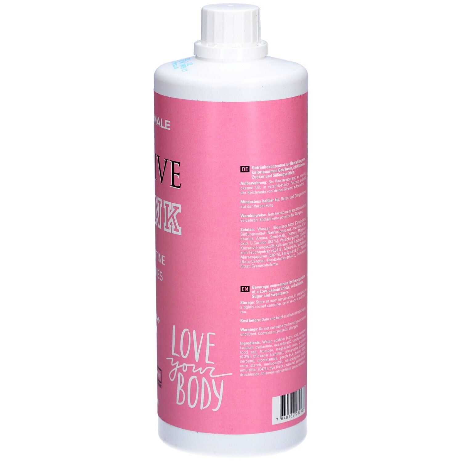 FitnFemale Active Drink Concentré Boisson L-Carnitine & Vitamines