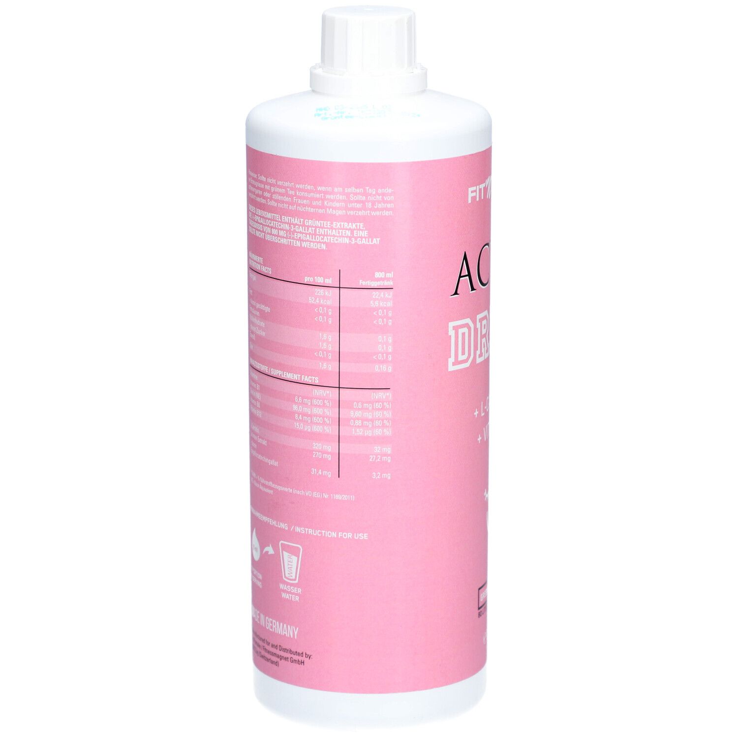 FITNFEMALE Active Drink Greentea Ice Tea