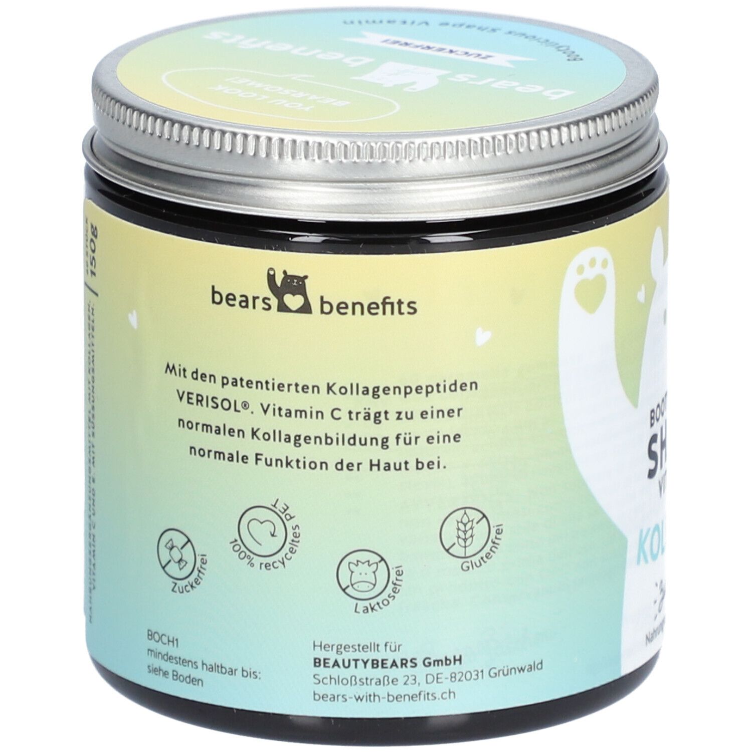 BEARS WITH BENEFITS Bootylicious Shape Vitamine : Peau raffermie