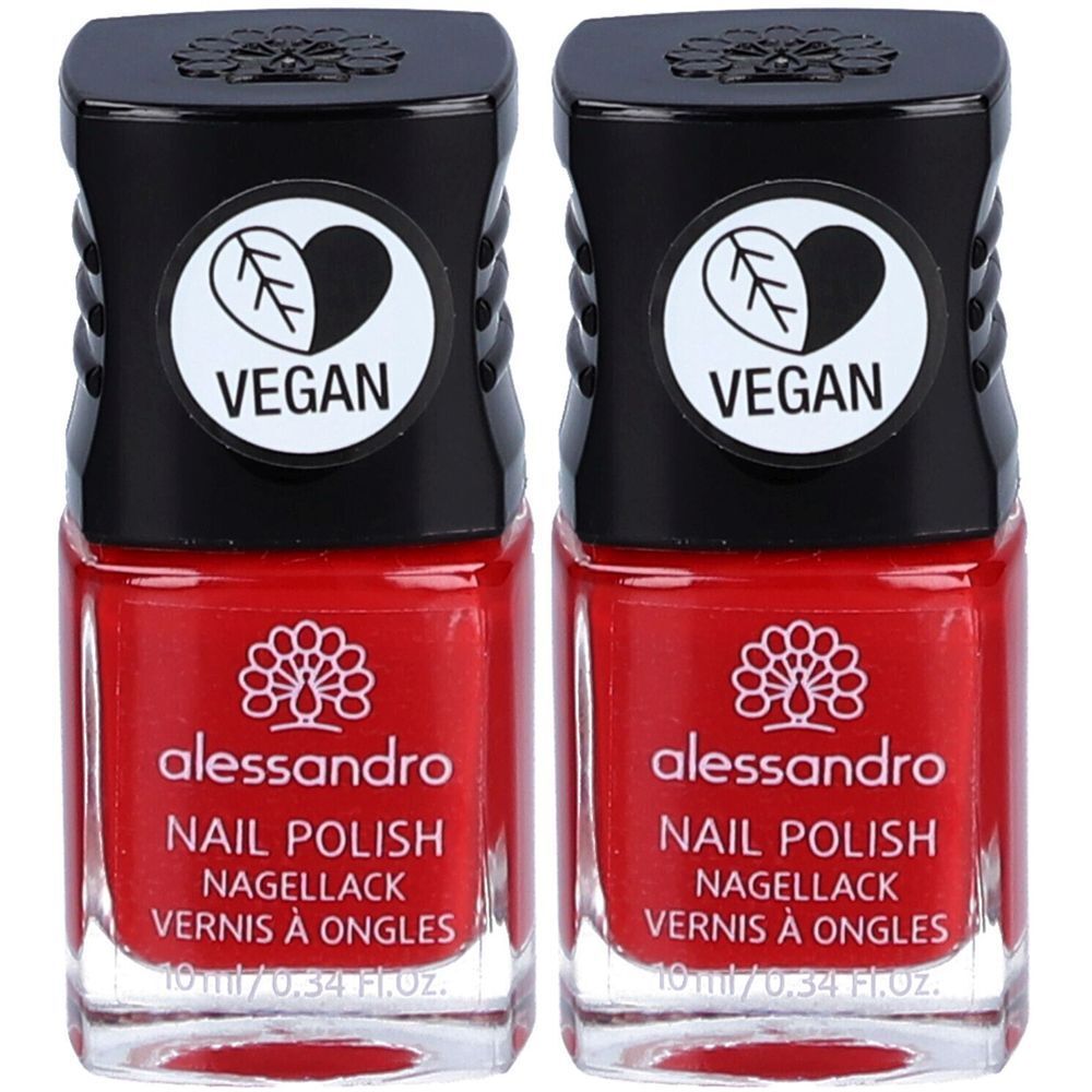 ALESSANDRO Vernis à ongles 27 Secret Red Duo