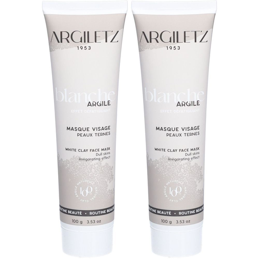 ARGILETZ Weiße Tonerde-Maske Gesicht