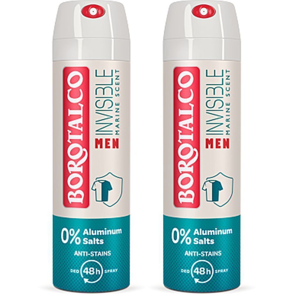 BOROTALCO Men Invisible Deodorant Spray