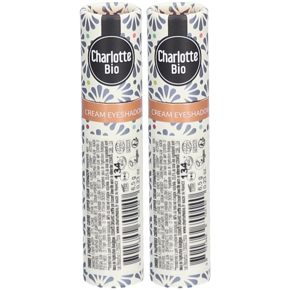 Charlotte Bio L'Ombre à Paupières Liquide BIO Cuivre Byzantin