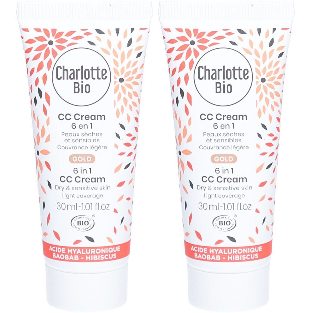 Charlotte Bio La CC Crème BIO Gold - Peaux Médiums à Foncées