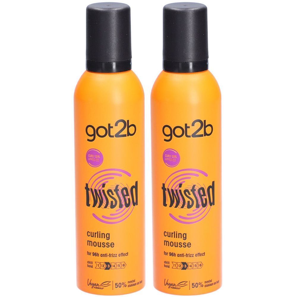 GOT2B Twisted Curling Mousse für lockiges Haar