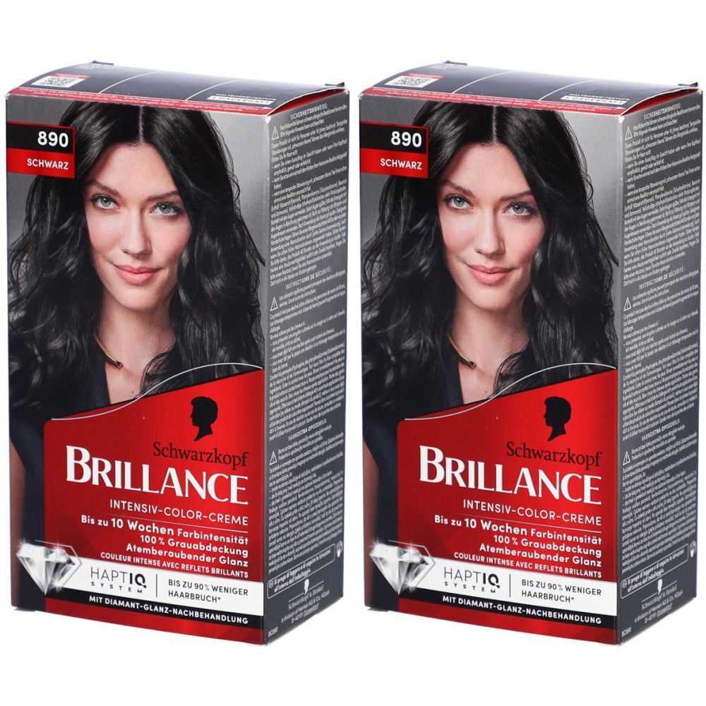 BRILLANCE 890 Schwarz x2