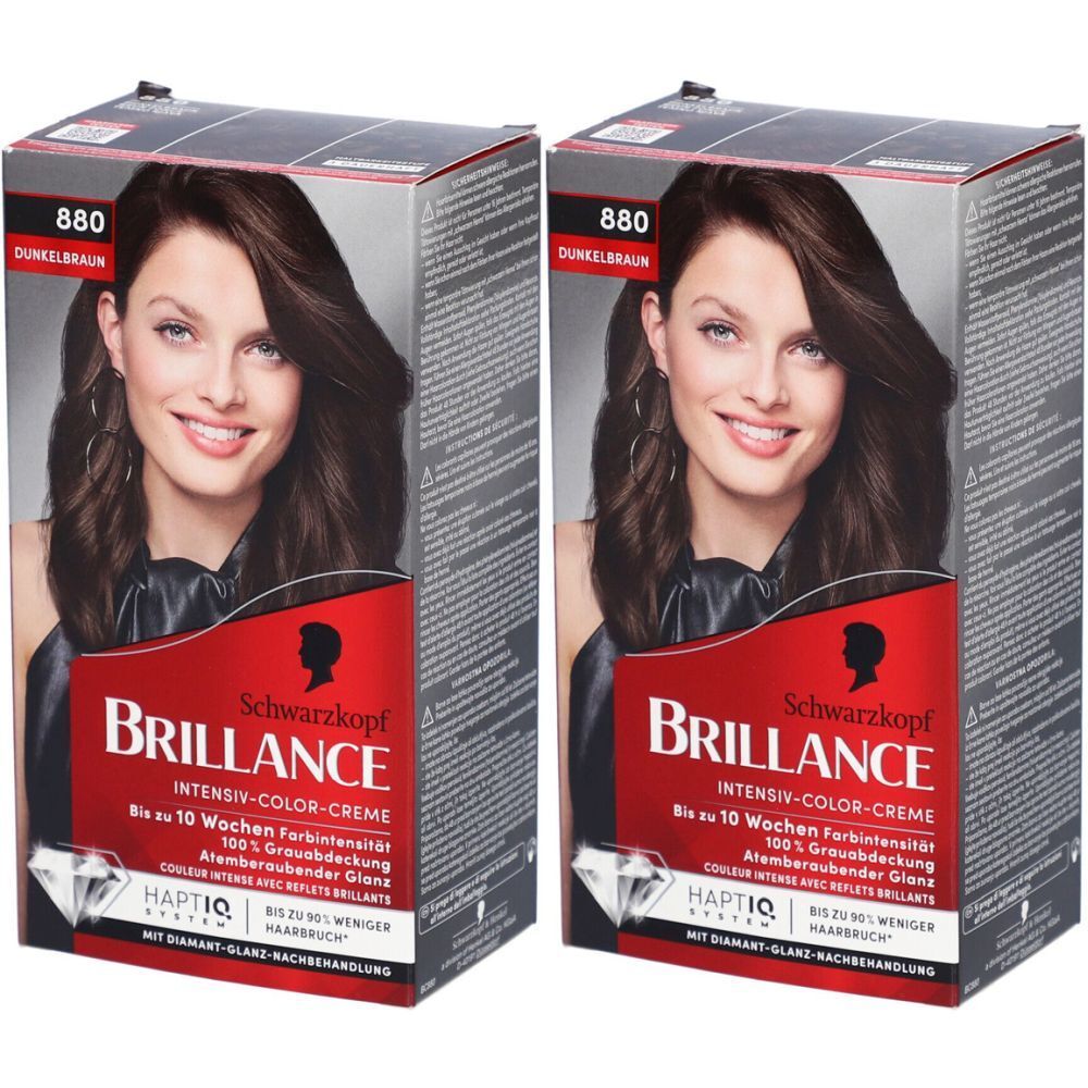 BRILLANCE 880 Dunkelbraun x2