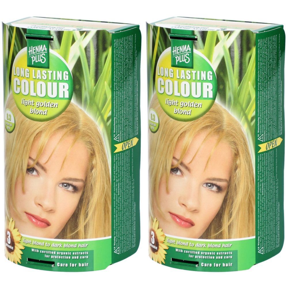 HENNA PLUS Long Lasing Colour 8.3 Blond Doré