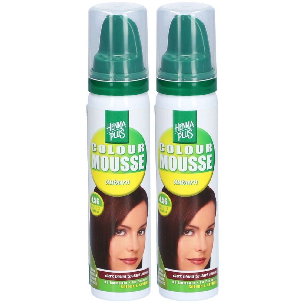 HENNA PLUS Farbmousse 4,56 Auburn