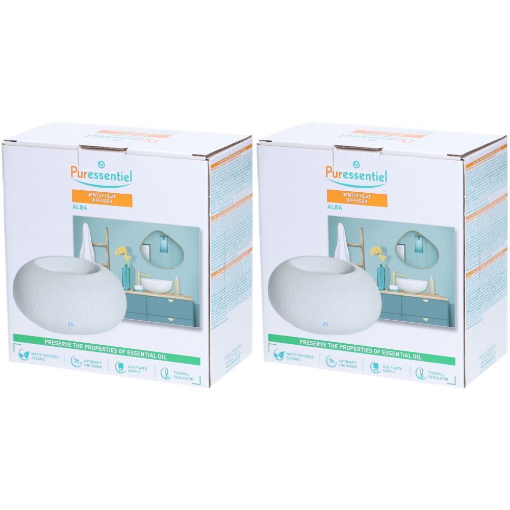 PURESSENTIEL Sanfte Wärme Diffusor ALBA x2