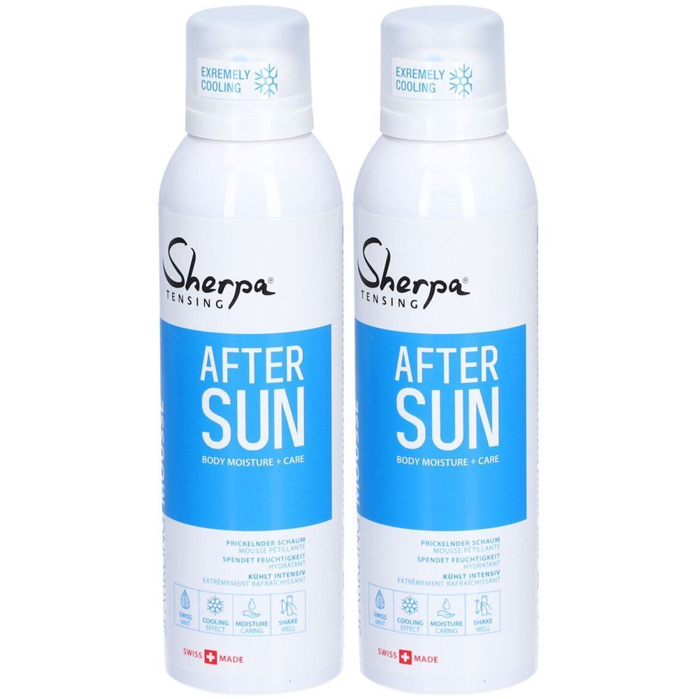 SHERPA TENSING After Sun Sparkling Mousse 200 ml x2